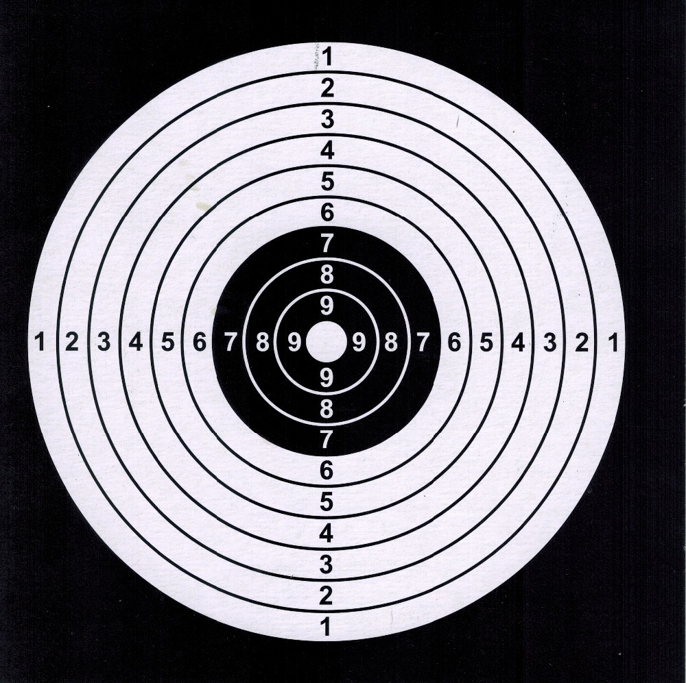 Paper Targets 5.50"*5.50"-20 Counts Per Pack Multi-options