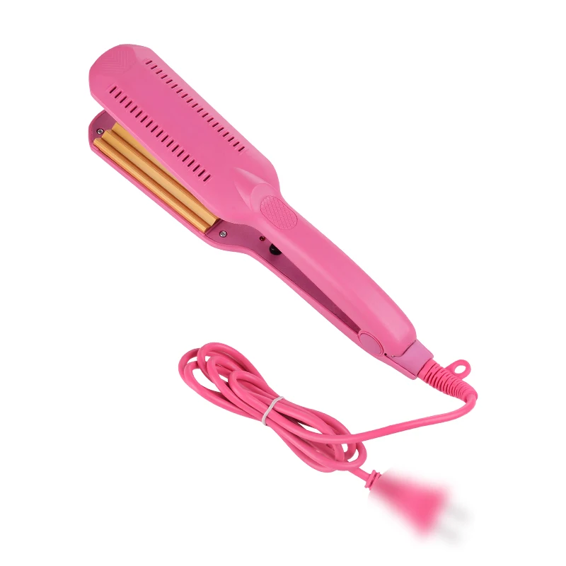 Chuyên Nghiệp Máy Uốn Tóc Crimper Gốm Tôn Cụ Làm Xoăn Tóc Điện Trùng Mạch Sóng Dụng Cụ Tạo Kiểu Tóc