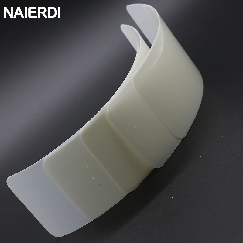 NAIERDI 5 Cường Lực Nhựa-Thép Lắp Tấm Thợ Khóa Dụng Cụ Nano PlasticSteel Cửa Joggling Bỏ Qua Công Cụ Khóa Tự Làm Dụng Cụ Mở
