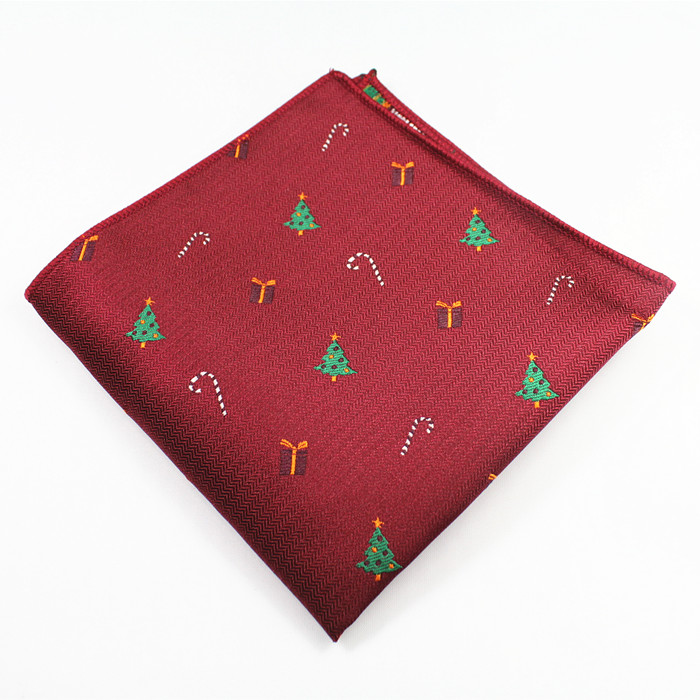 RBOCOTT, новинка, рождественские нагрудные платки, красные, зеленые, черные, синие цвета, носовые платки 22 см * 22 см, носовой платок для мужчин, деловая вечеринка