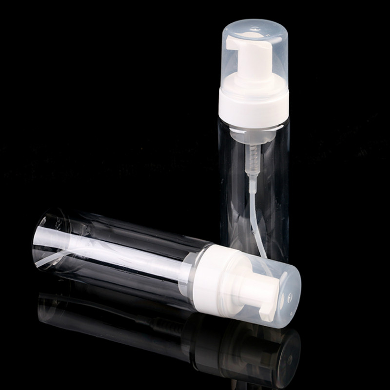 Herramienta de tatuaje de burbujas de espuma transparente, botella vacía de 60ml, botella de blíster de jabón, accesorios de tatuaje de alta calidad