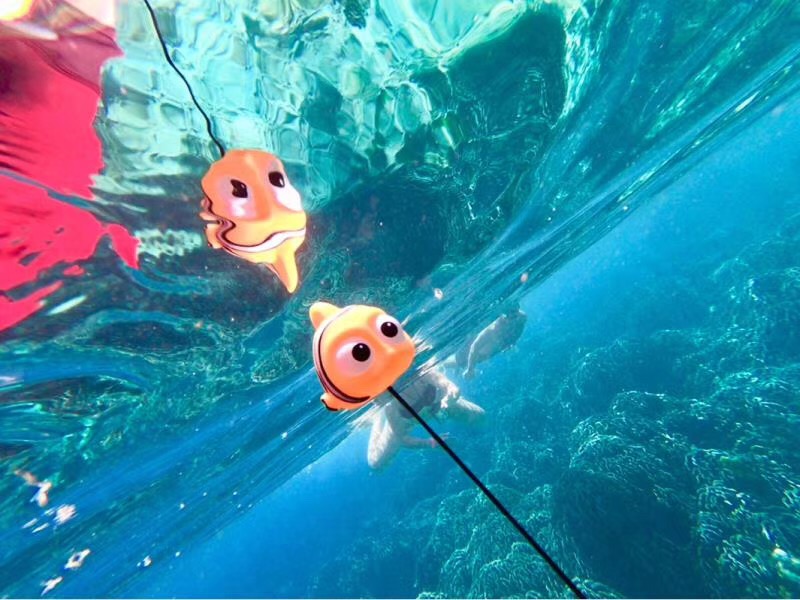 DPR 浮力おもちゃスキューバダイビングおもちゃアクセサリー水中バルーンすべてが装備されている 50 センチメートルラインドロップシッピング