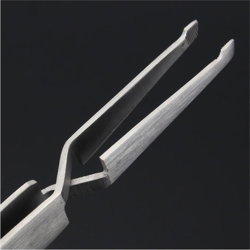 5 stks/partij Tandheelkunde Beugel Pincet Houder Gekarteld Tandarts Instrument Rvs Orthodontische Forcep Tang Voor Tandheelkundige Gereedschappen