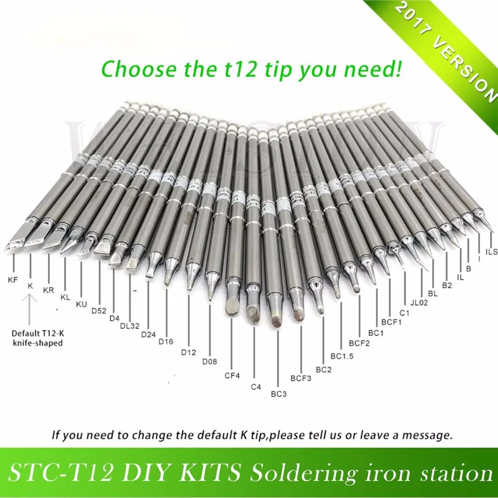 STC-T12 납땜 인두 DIY 키트/단위 디지털 납땜 인두 스테이션 온도 컨트롤러 키트/QUICKO MINI STC-LED-T12 DIY 세트