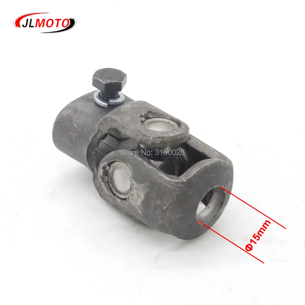 30T 14/15 มม.D Phosphating Universal พวงมาลัย Ball U Joint Fit สําหรับ ATV UTV Go รถกอล์ฟ Buggy Utility Terrain อะไหล่รถยนต์