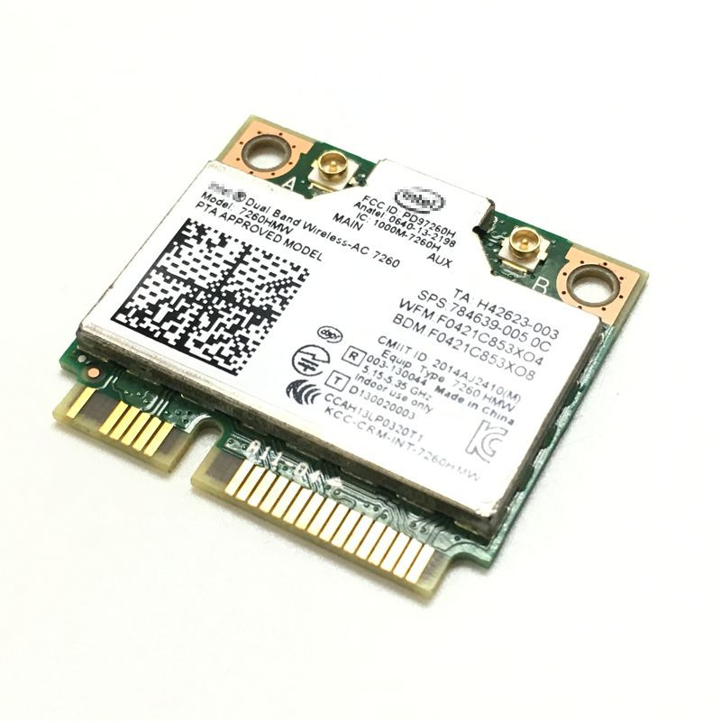 Mini PCI-e inalámbrico de doble banda, bluetooth, wifi, 7260 M + 4.0BT, 867, 7260HMW, intel 7260AC, 7260HMW, 7260AC