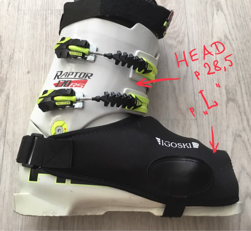 IGOSKI Capa protetora para sapatos quentes e impermeáveis para esqui e snowboard