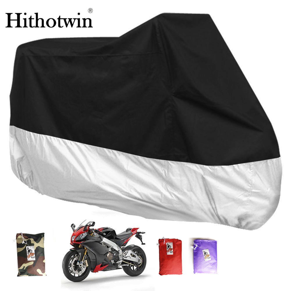 190t preto azul design à prova dwaterproof água motocicleta cobre motores poeira chuva neve uv protetor capa interior ao ar livre m l xl xxl xxxl 4xl