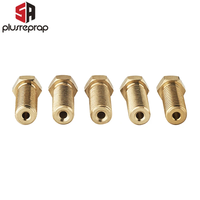 Bộ 1/10 Núi Lửa Đầu Vòi Bằng Đồng 0.2 0.4 0.5 0.6 0.8 1.0 1.2Mm Tùy Chọn Cho 3D Máy In 1.75Mm Dây Tóc sidewinder X1 Anycubic Vyper