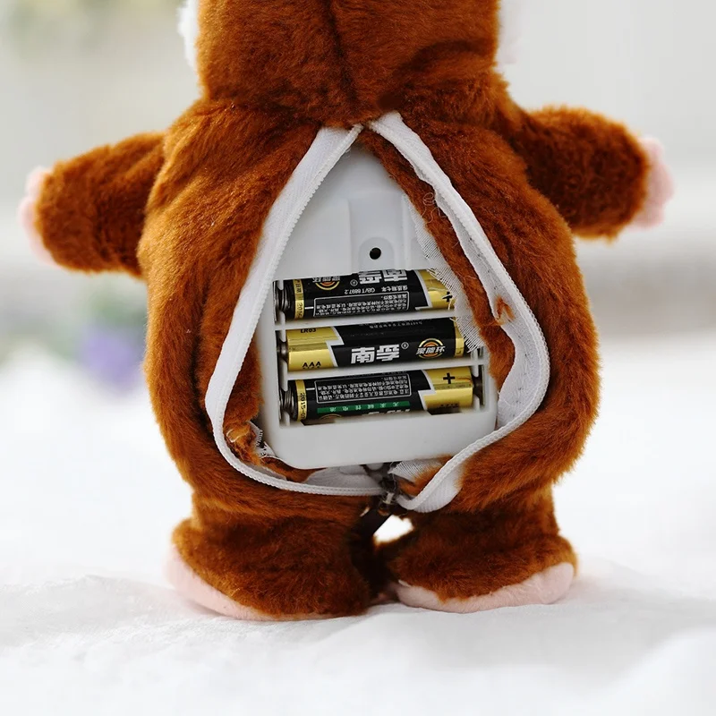 Kawai18cm Mới Nói Chuyện Chuột Hamster Thú Cưng Sang Trọng Đồ Chơi Hot Dễ Thương Nói Tiếng Giao Tiếp Âm Thanh Ghi Giáo Dục Cho Trẻ Em Quà Tặng