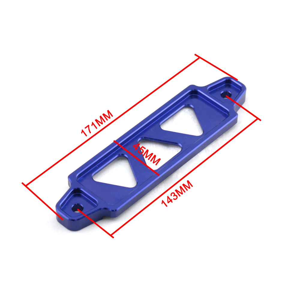 Soporte de sujeción de batería de coche de aleación de aluminio R-EP, soporte de amarre de batería Universal compatible con Honda Civic EK EG 2002-2005