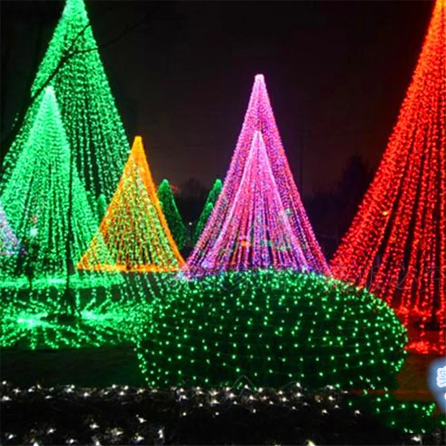 ความแปลกใหม่ 600 LEDs 100M Flasher String สําหรับกลางแจ้ง/ในร่มงานแต่งงานต้นคริสต์มาส Twinkle Fairy ไฟตกแต่ง