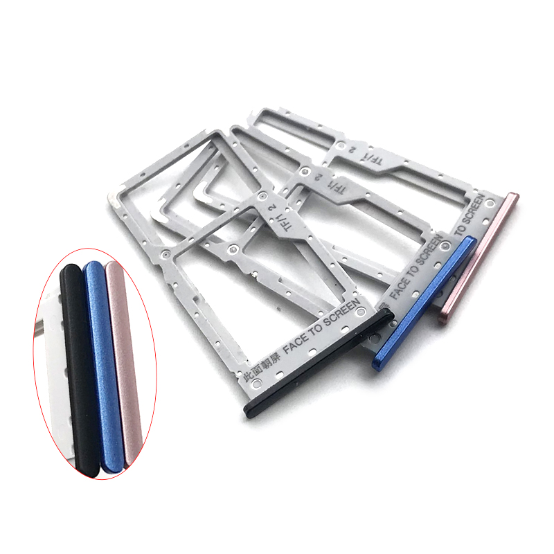 Xiaomi Redmi Note 6 Pro用スロットホルダー,SIMカードトレイ用スペアパーツ,ピン付き,新品