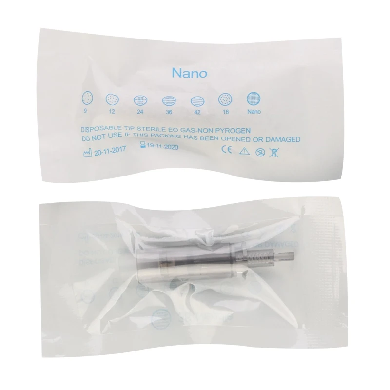 マイクロニードル,10/20ピース,ulta7用ニードル,電気ドラッグ針カートリッジ9 12 24 36 42 nanoピン,マイクロニードル