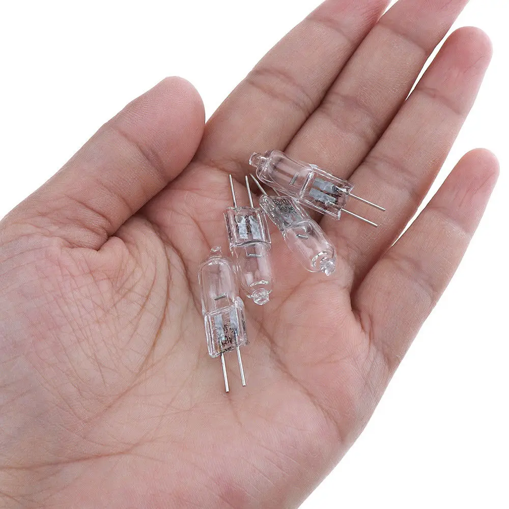 10 cái/lốc Chất Lượng Hàng Đầu Halogen G4 Bulb DC 12 v Loại G4 Halogen Đèn Đèn 20 wát Rõ Ràng Mỗi Bóng Đèn với Một Hộp Bên Trong Cho Trang Trí Nội Thất