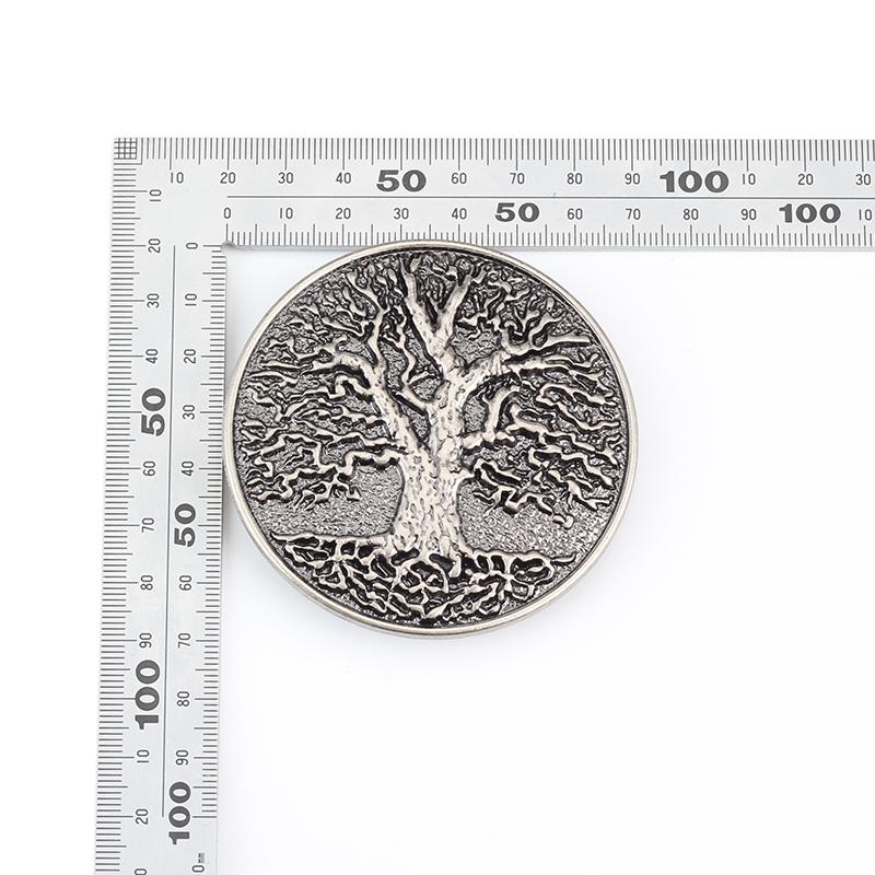 Baum Schnalle Runde Legierung Gürtel Zubehör