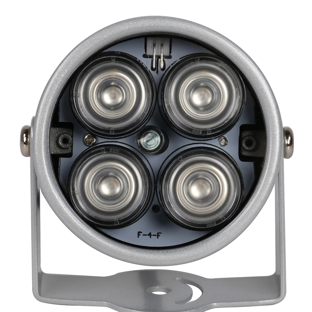 AZISHN CCTV LED 4 array IR illuminatore led Luce IR A infrarossi impermeabile Visione notturna CCTV Luce di riempimento per telecamera CCTV telecamera ip