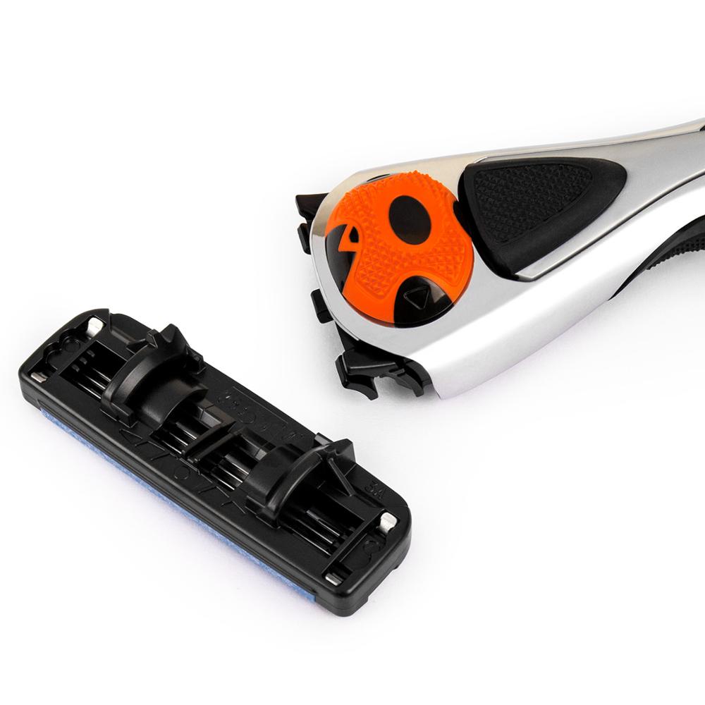 Qshave Đen Người Nhện Spider Man Dao Cạo Râu USA 3 Lưỡi Lưỡi Dao, 4 & 8 & 16 Hộp Mực Lựa Chọn