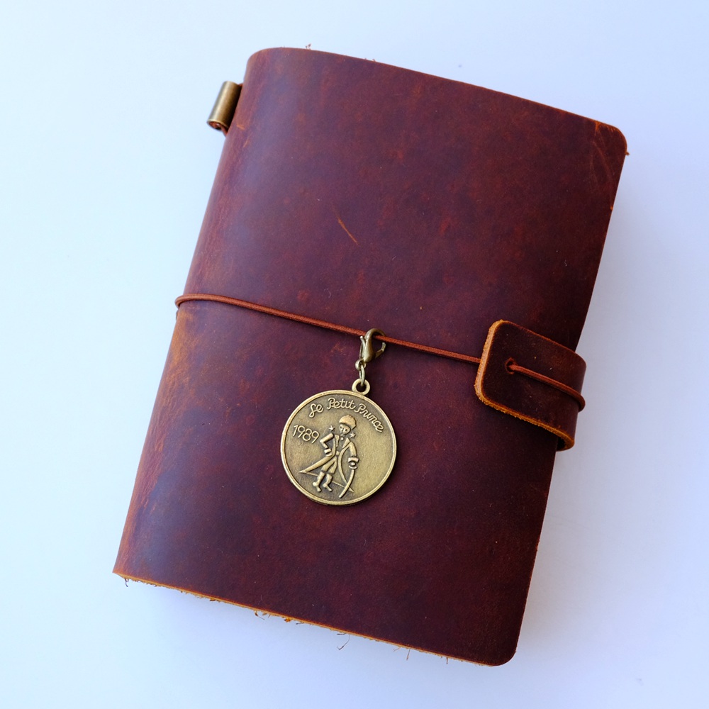 Vintage Metall Kleiner Prinz Anhänger Bronze Charm DIY Reisenden Tagebuch Notebook Zubehör