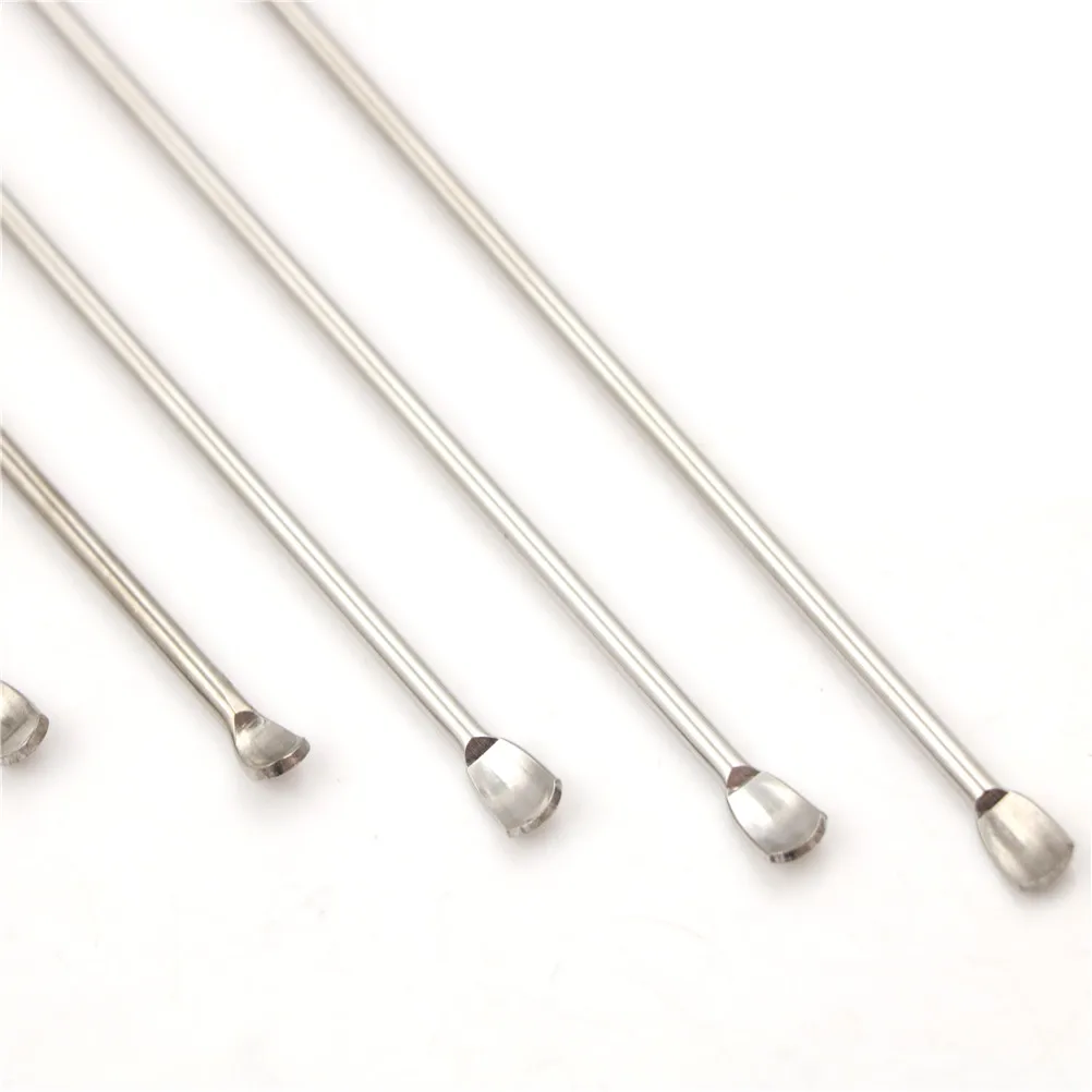 10Cm-22Cm Dược Phòng Sử Dụng Thép Không Gỉ Thuốc Muỗng Thìa Đũa Xẻng Đầu Thí Nghiệm