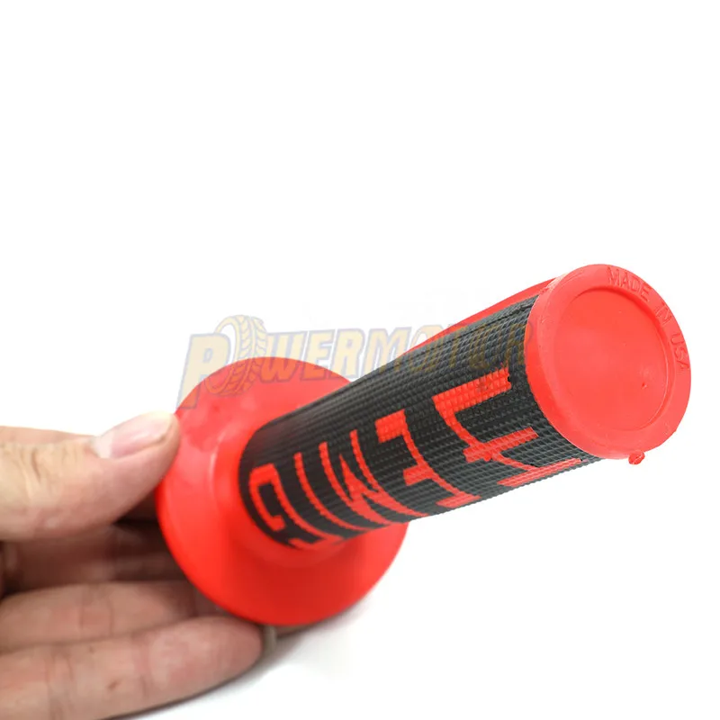 オートバイグリップハンドルハンドルバー 7/8 "ゴム EXC YZF MX EMIG グリップツイストゲル GP ユニバーサルモトクロスアクセサリーピットバイク
