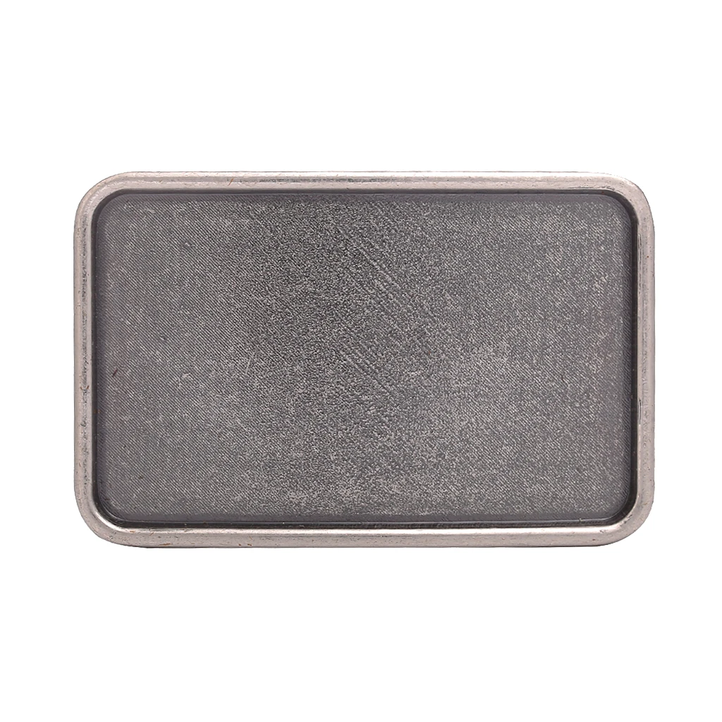 Reemplazo de hebilla de cinturón rectangular de aleación de zinc Rodeo de vaquera occidental
