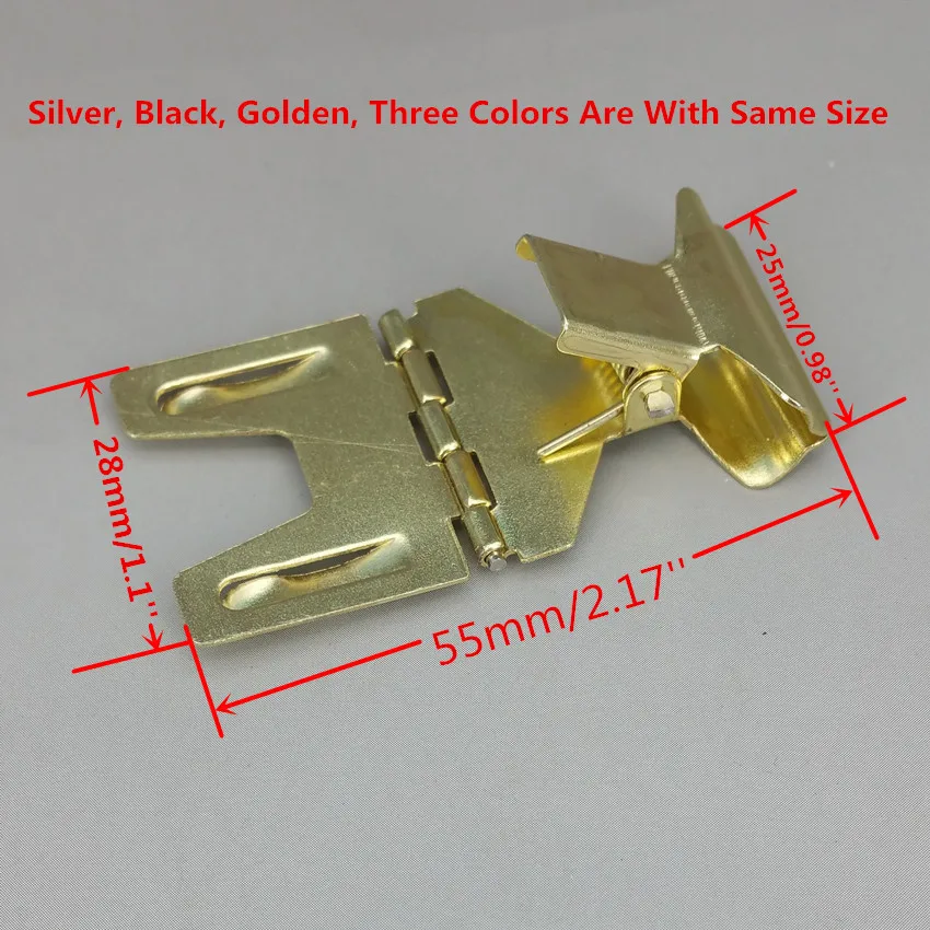 POP Giá Kim Loại Nhãn Thẻ Giấy Ký Card Màn Hình Kẹp Giữ Dây Thép Không Gỉ H5.5cm Cho Bán Lẻ Cửa Hàng Bánh Mì Chương Trình Khuyến Mãi 30 chiếc