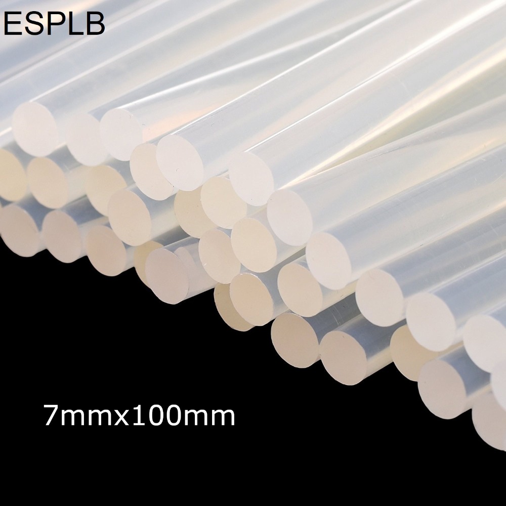 30 teile/satz ESPLB 7mm x 100mm Hot Melt Kleber Sticks Handwerk Hand Reparatur Werkzeuge für Kleber Pistole DIY kunst Legierung Zubehör