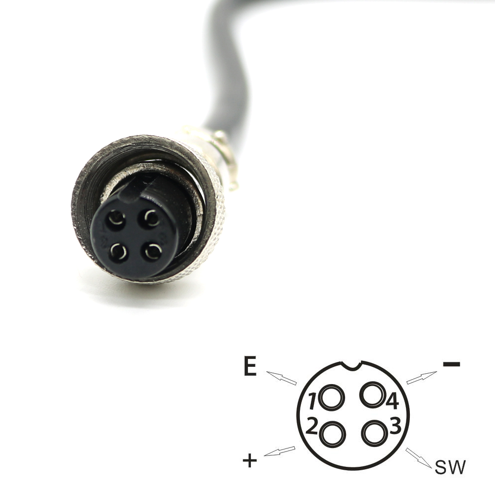 T12-907 Schwarz/Weiß/Blau fertiger Griff für QUICKO T12-OLED/LED Digitale elektrische Lötstation mit 4C Aviation-Stecker