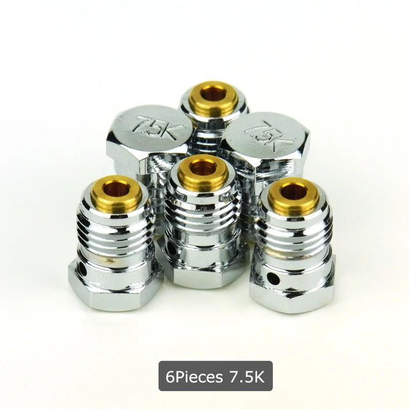 6ชิ้น/ล็อต HPA/N2ถังวาล์ว Burst Disk 1.8K 3K 4.5K 7.5K สำหรับ Air เครื่องมือ | CO2 Pin วาล์ว | HPA/N2ถังวาล์ว