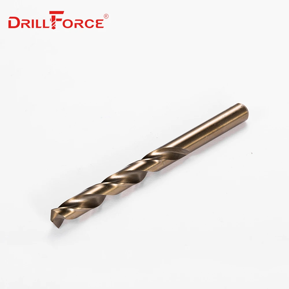 Drillforce Dụng Cụ M42 Coban Bộ Mũi Khoan, HSS-CO Bộ Mũi Khoan 0.5-10MM, cho Khoan Trên Thép Cứng, Đúc Sắt & Thép Không Gỉ