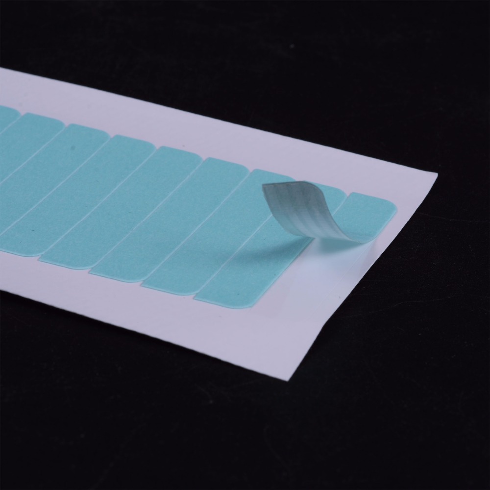 20 hojas de cinta adhesiva de doble cara para cabello humano Remy, herramientas para extensión de cabello, 4cm x 240 cm, 0,8 Uds.