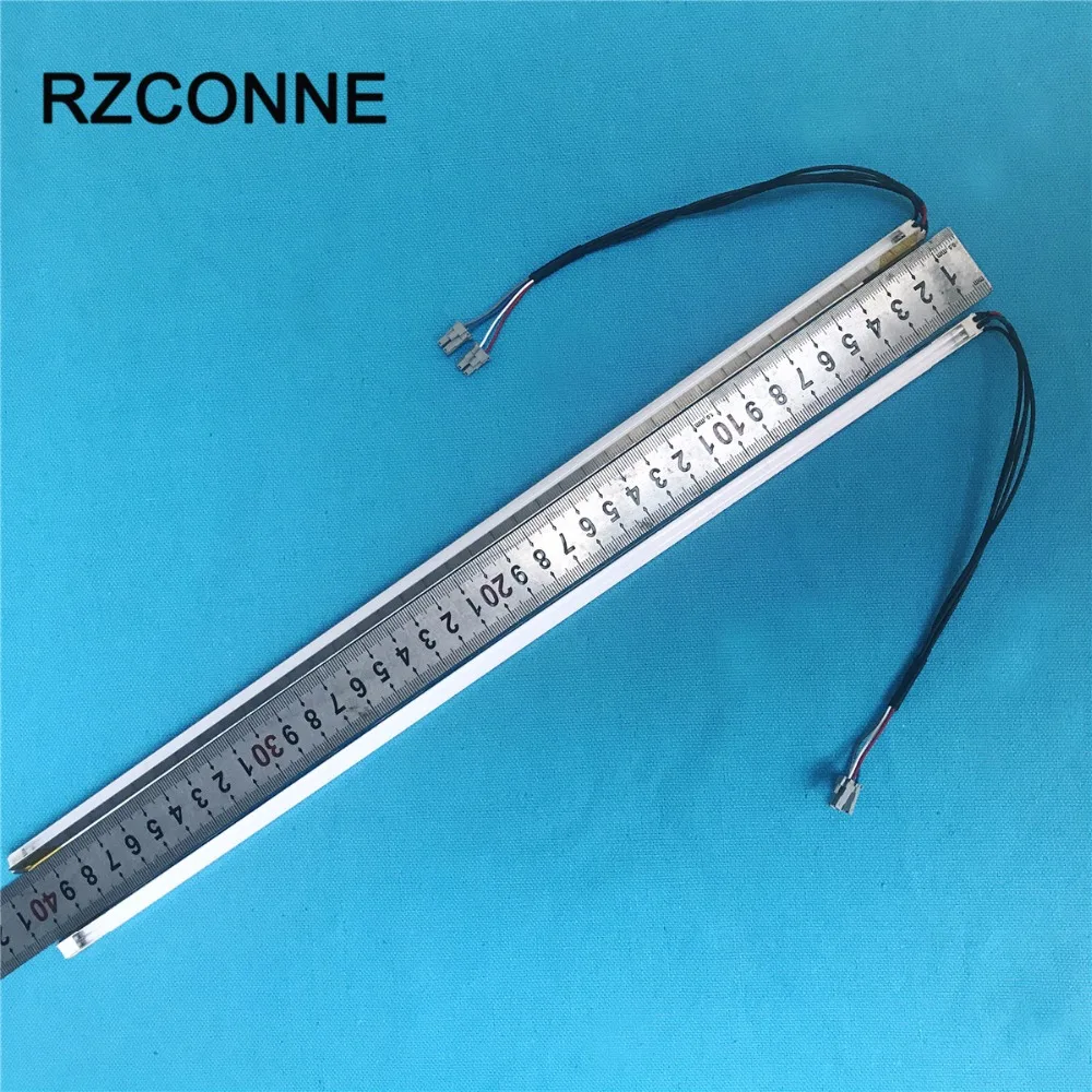 Lámparas de retroiluminación CCFL de 392mm x 7mm con marco/conjunto de soporte lámparas dobles para montaje de Panel de pantalla de Monitor LCD de 19 pulgadas 2 uds