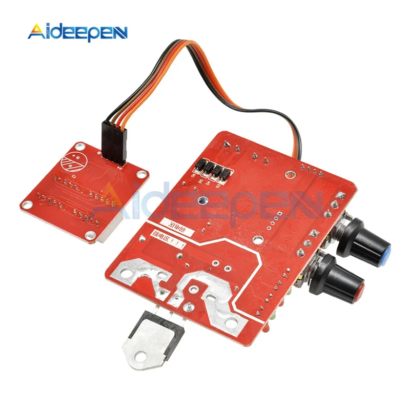 40A/100A Spot Welding Machine Control Board Welder AC 110V 220V to 9V Transformer Controller Board Timing Current Time Current