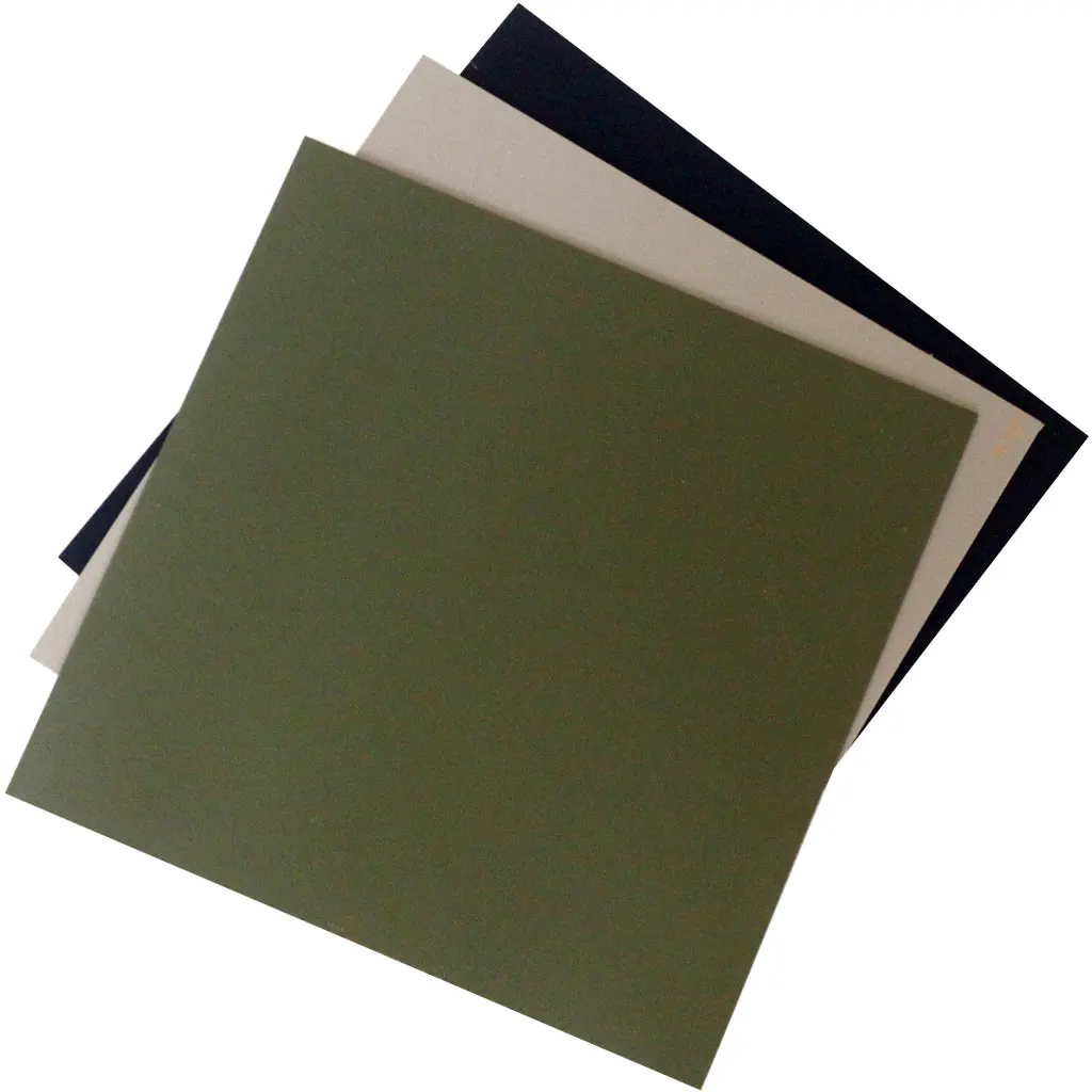 2.0MM Kydex Tấm Đại Cho DIY Dao Vỏ Bao Da Dụng Cụ Phần Cát Đen Xanh Quân Đội