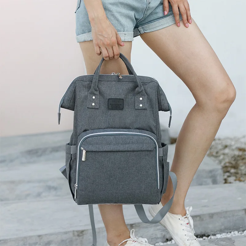 Mochila de fraldas múmia grande capacidade saco mãe bebê multi-função à prova dwaterproof água sacos de fraldas de viagem ao ar livre para cuidados com o bebê