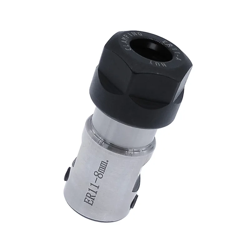 ER11 Chuck แกนมอเตอร์เพลา EXTENSION Rod แกน COLLET เครื่องกลึงเครื่องมือแกนเครื่องตัด Rod 5 มม.6 มม.8 มม.ผู้ถือด้านใน