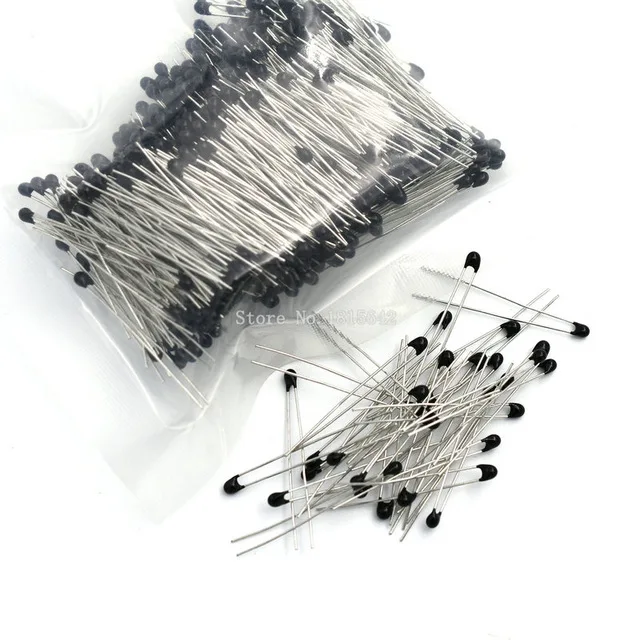 20 Chiếc MF52AT MF52 MF52B 3950 NTC Nhiệt Điện Trở Nhiệt Điện Trở 5% 1K 2K 3K 4.7K 5K 10K 20K 47K 50K 100K 102-104 Chống