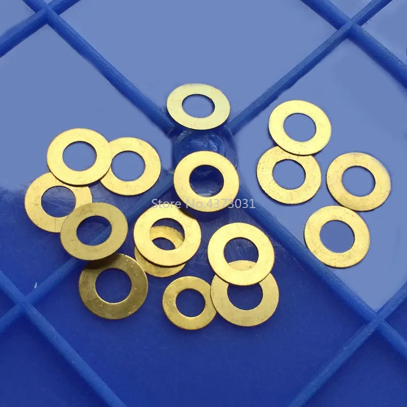 10 Uds. Arandelas de cuchillos plegables DIY, tornillos para cuchillos plegables, accesorios para cuchillos plegables de latón, herramientas