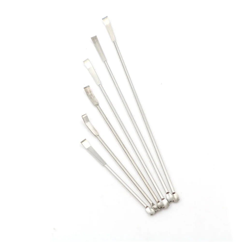 10Cm-22Cm Dược Phòng Sử Dụng Thép Không Gỉ Thuốc Muỗng Thìa Đũa Xẻng Đầu Thí Nghiệm