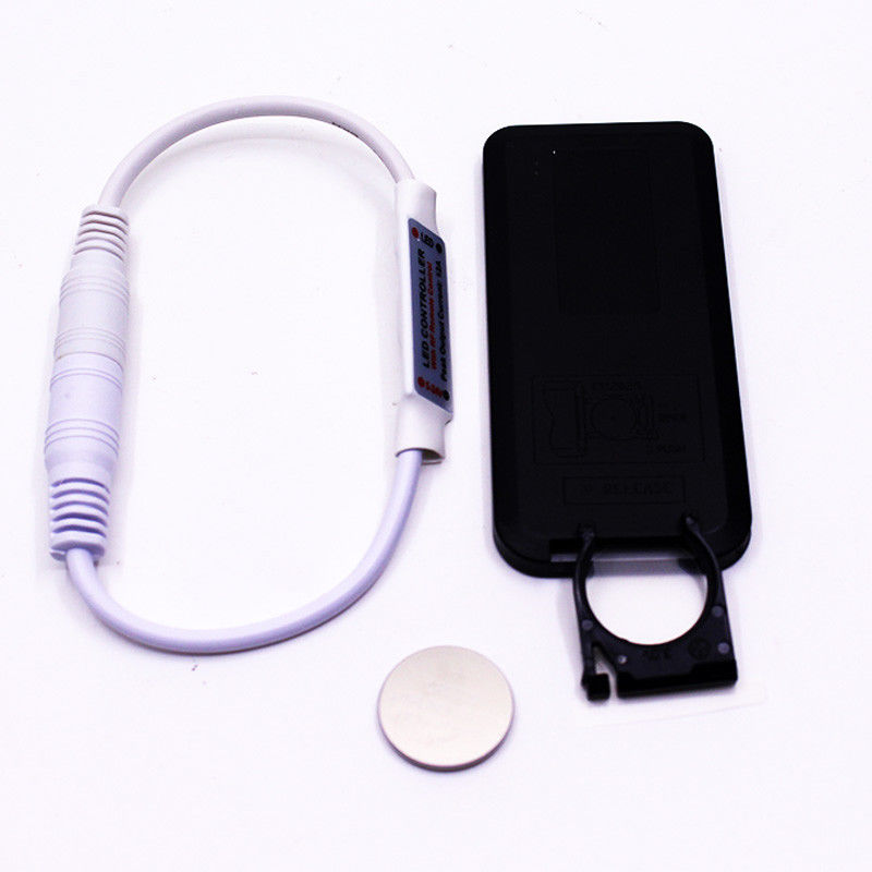 Einfarbiger LED-Dimmer-Controller DC 11 Tasten Mini RF Wireless Remote für LED-Streifen