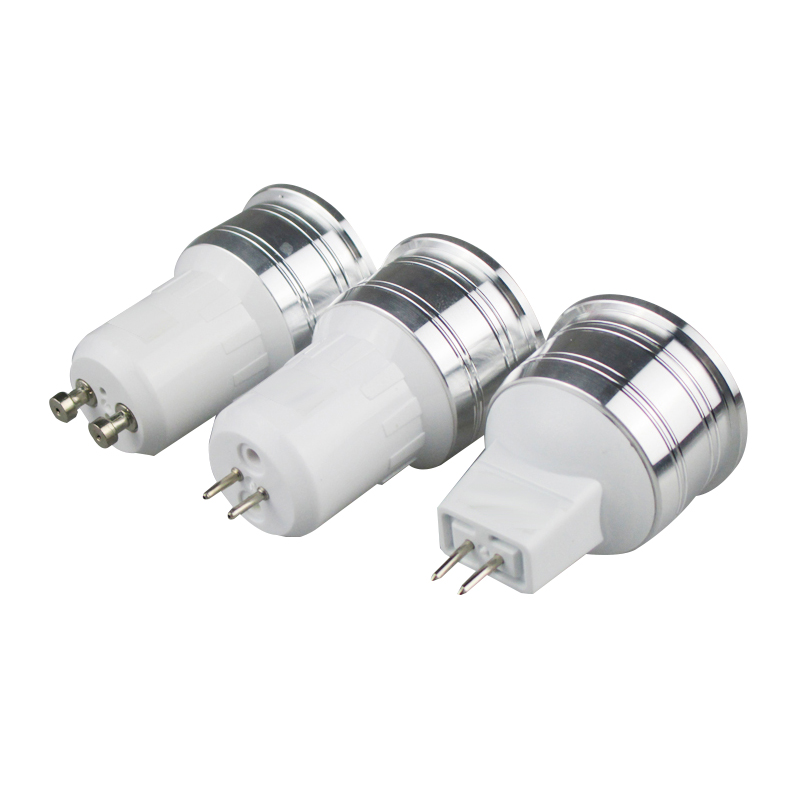 1 W 3 W LED-Glühbirne MR16 12 V dimmbar 35 mm Mini-Strahlerlampe GU5.3 GU10 E27 COB-Lampen 220 V 110 V