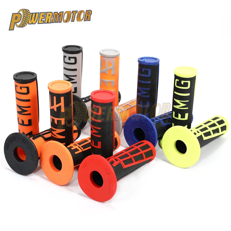 オートバイグリップハンドルハンドルバー 7/8 "ゴム EXC YZF MX EMIG グリップツイストゲル GP ユニバーサルモトクロスアクセサリーピットバイク