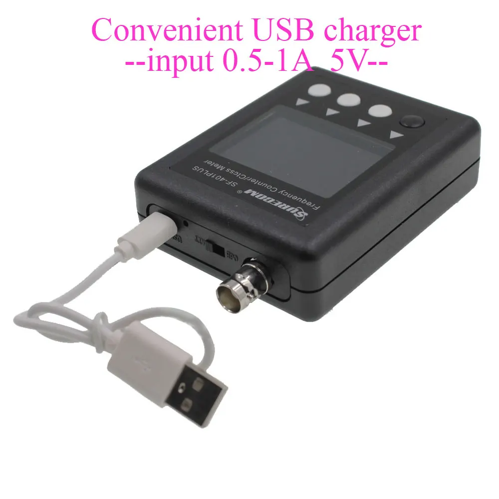 SURECOM Frequenzmesser SF401plus SF-401 plus Frequenzzähler 27 MHz-3000 MHz Radio Tragbarer Frequenzzähler