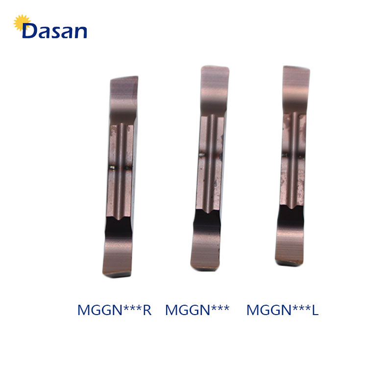 MGGN150 MGGN200 MGGN250 MGGN300 MGGN400 MGGN500 R L JM DM9030 Dasan Carbide Dạng Khe Cắm Grooving Lưỡi Dao Tiện Bằng Máy CNC Dụng Cụ Cắt