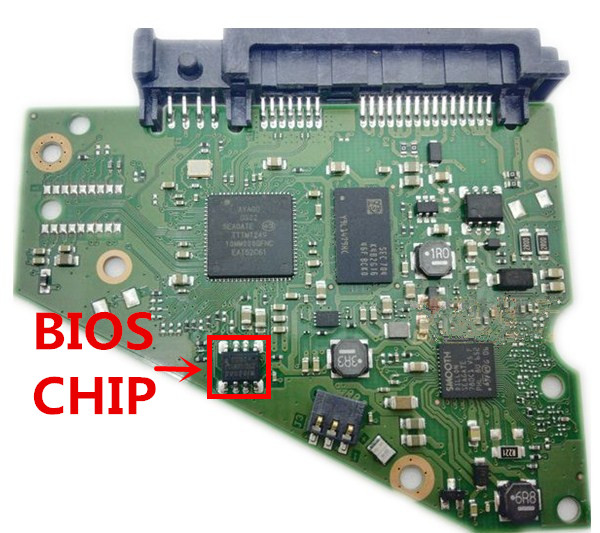 Печатная плата настольного жесткого диска Seagate / 100800538   REV A / 0534 , ST4000DM004