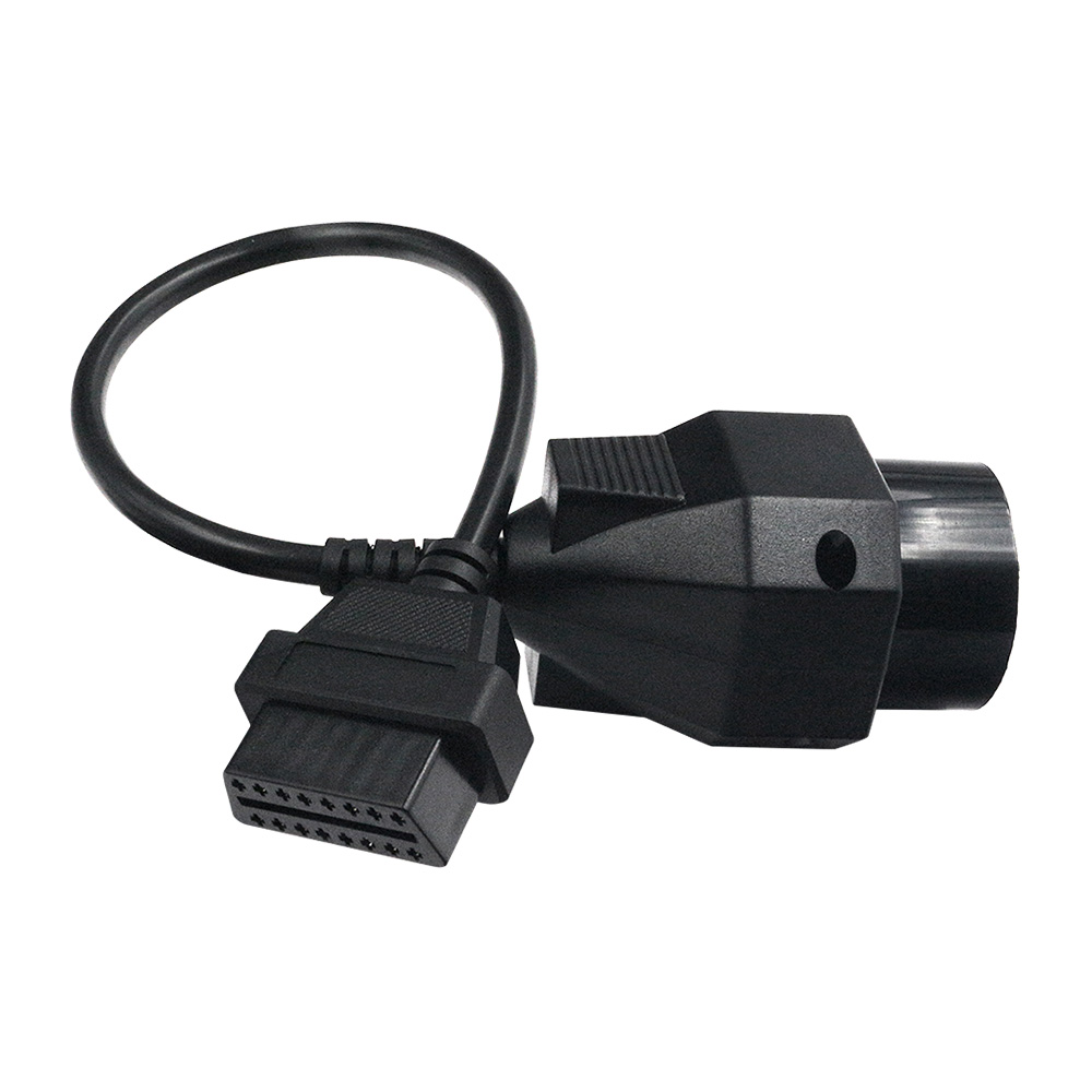 Auto Obd Verlengkabel Obd Ii Adapter Voor Bmw 20pin Naar 16PIN Vrouwelijke Connector E36 E39 X5 Z3 Voor Bmw 20pin Naar obdii 16pin