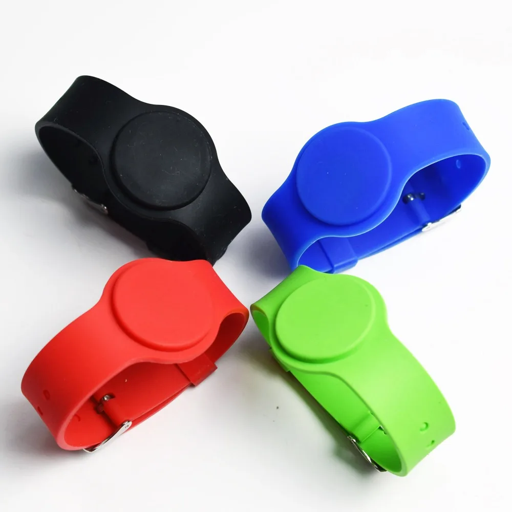 Pulsera inteligente RFID TK4100 EM4100, reloj de proximidad resistente al agua, tarjeta de identificación para Control de acceso, 125Khz, 1 unidad por lote