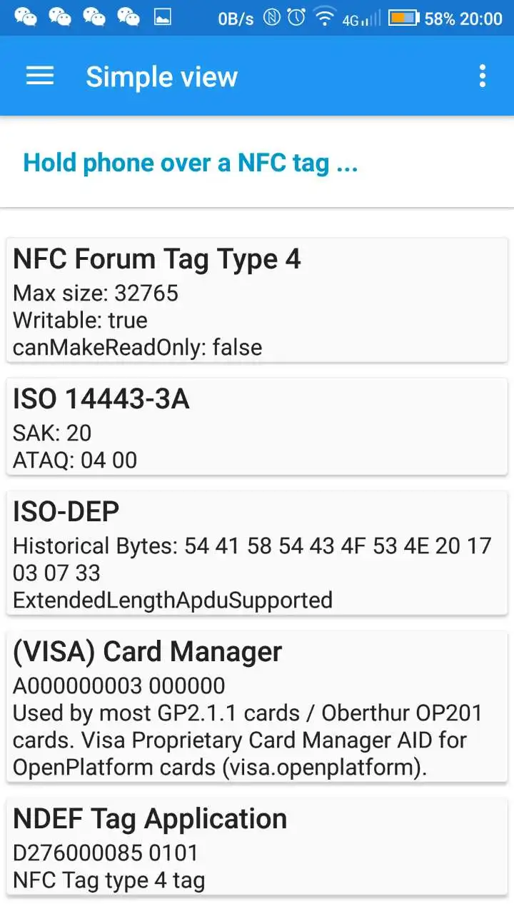 NFC-карта ISO1443 с NFC-модулем, NFC-карта с памятью 8k / 16K/32K, большая емкость, без NDEF, с возможностью записи