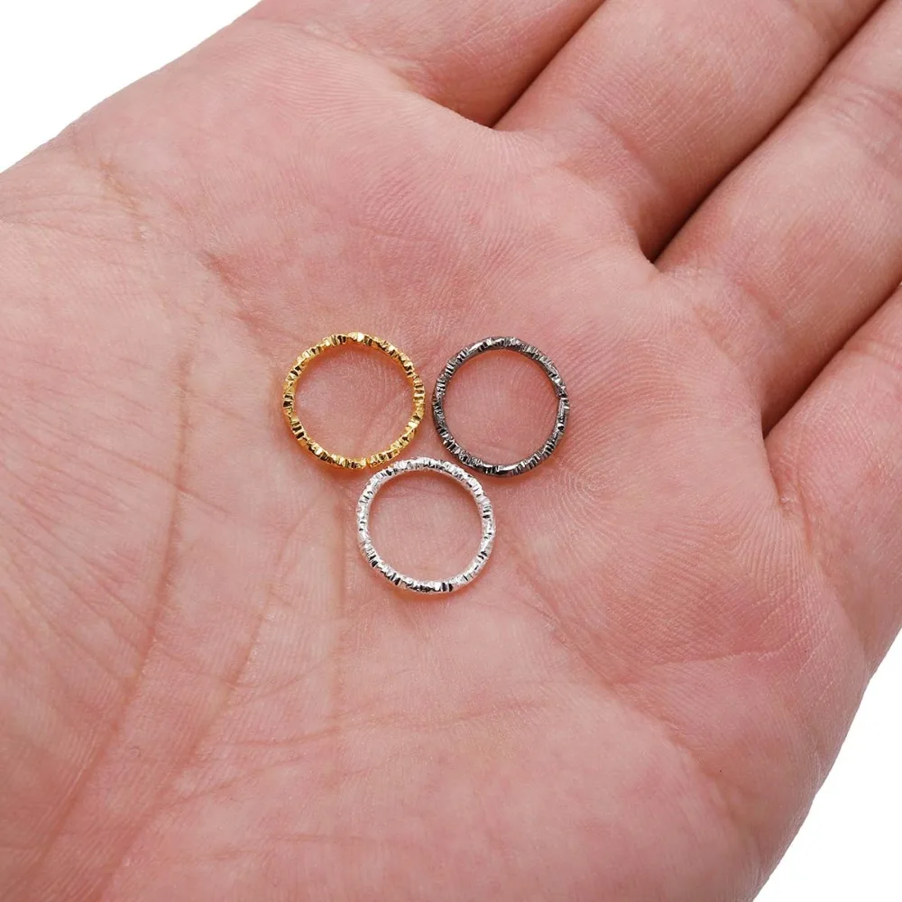 50-100 Chiếc 8-20 Mm Vòng Nhảy Nhẫn Xoắn Mở Chia Nhẫn Nhảy Vòng Kết Nối Cho Trang Sức makings Phát Hiện Tiếp Liệu DIY